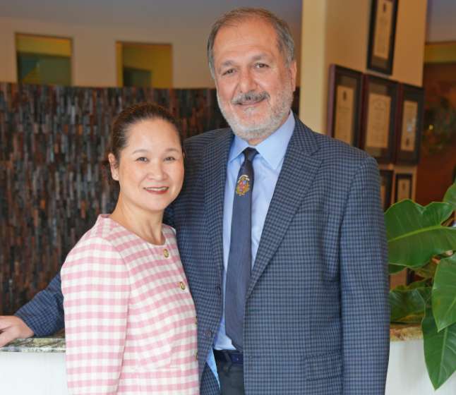 Dr. Jacqueline Nguyen and Dr. Masoud E. Najari