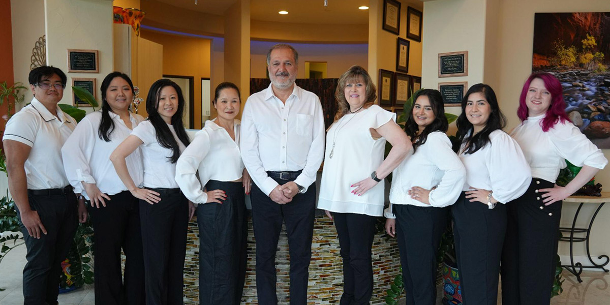Murphy family implant and cosmetic dentistry team.